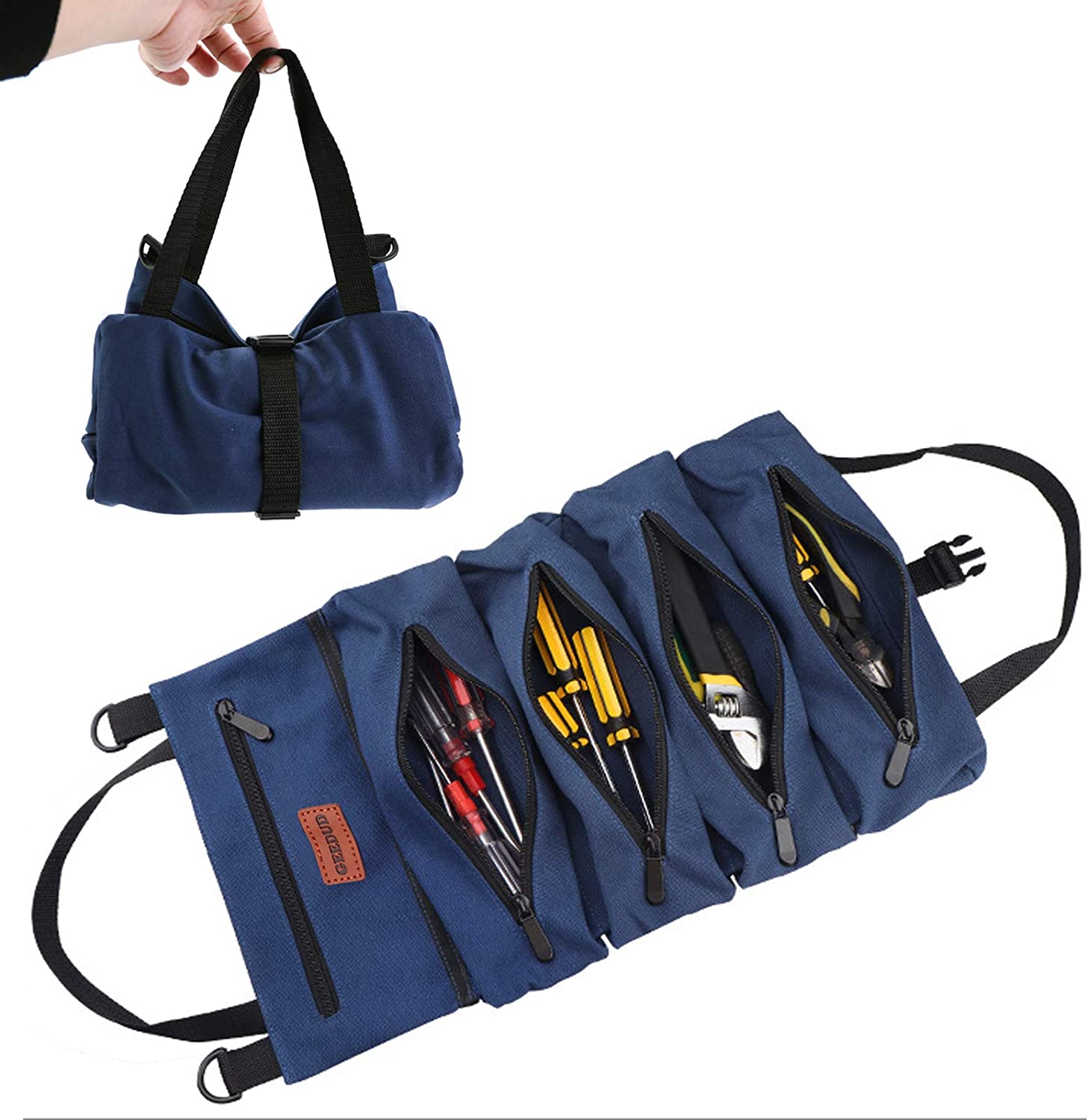 Zipper Tool Bag Pouch Organize Storage Small Parts Hand Plumber Electrician GEM 