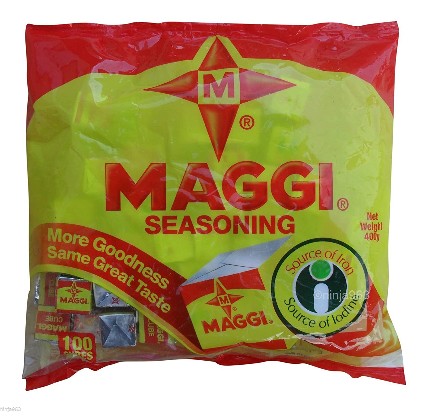 Wholesale Maggi Cube Seasoning Cubes, 400 g, 100 Piece 100 Count (Pack