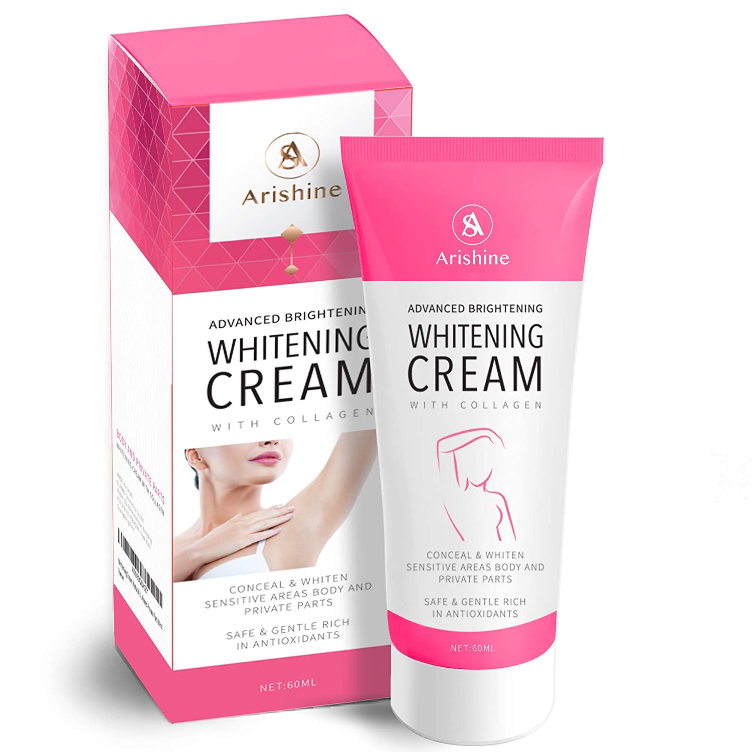 Wholesale Brightening Cream Brightens Nourishes Moisturizes Underarm, Neck, Knees, Elbows