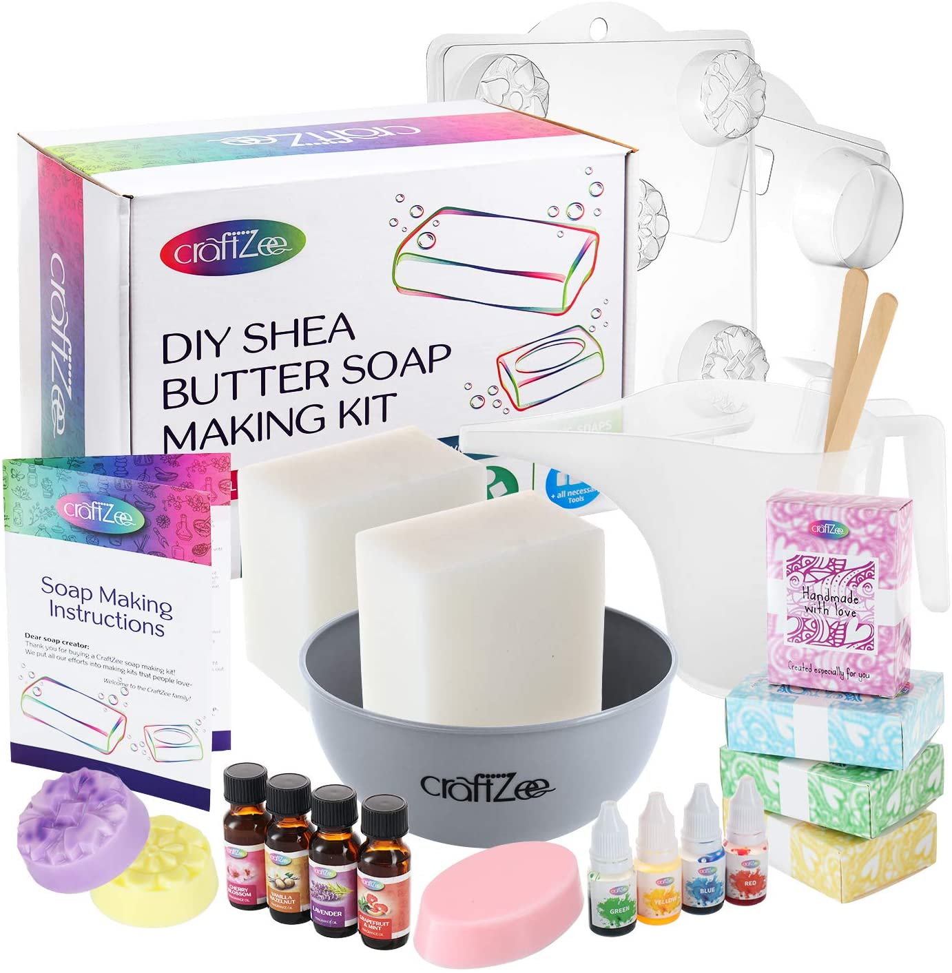 Soy Candle Making Kit for Adults and Teens (49-Piece Set) Easy to