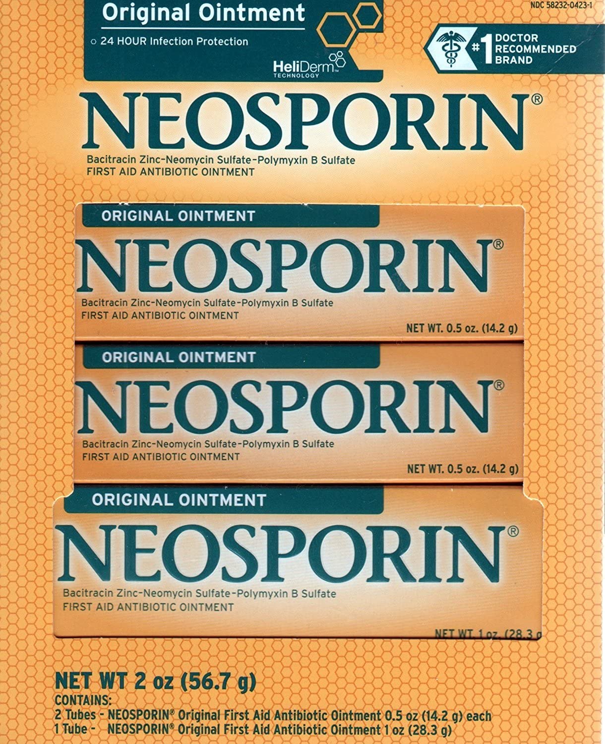 Wholesale Neosporin Original First Aid Antibiotic Ointment Combo Pack 2oz Supply Leader 