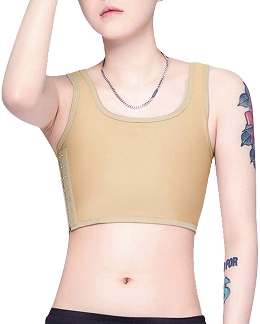 BaronHong Breathable Flat Compression Chest Binder for Tomboy Trans Lesbian