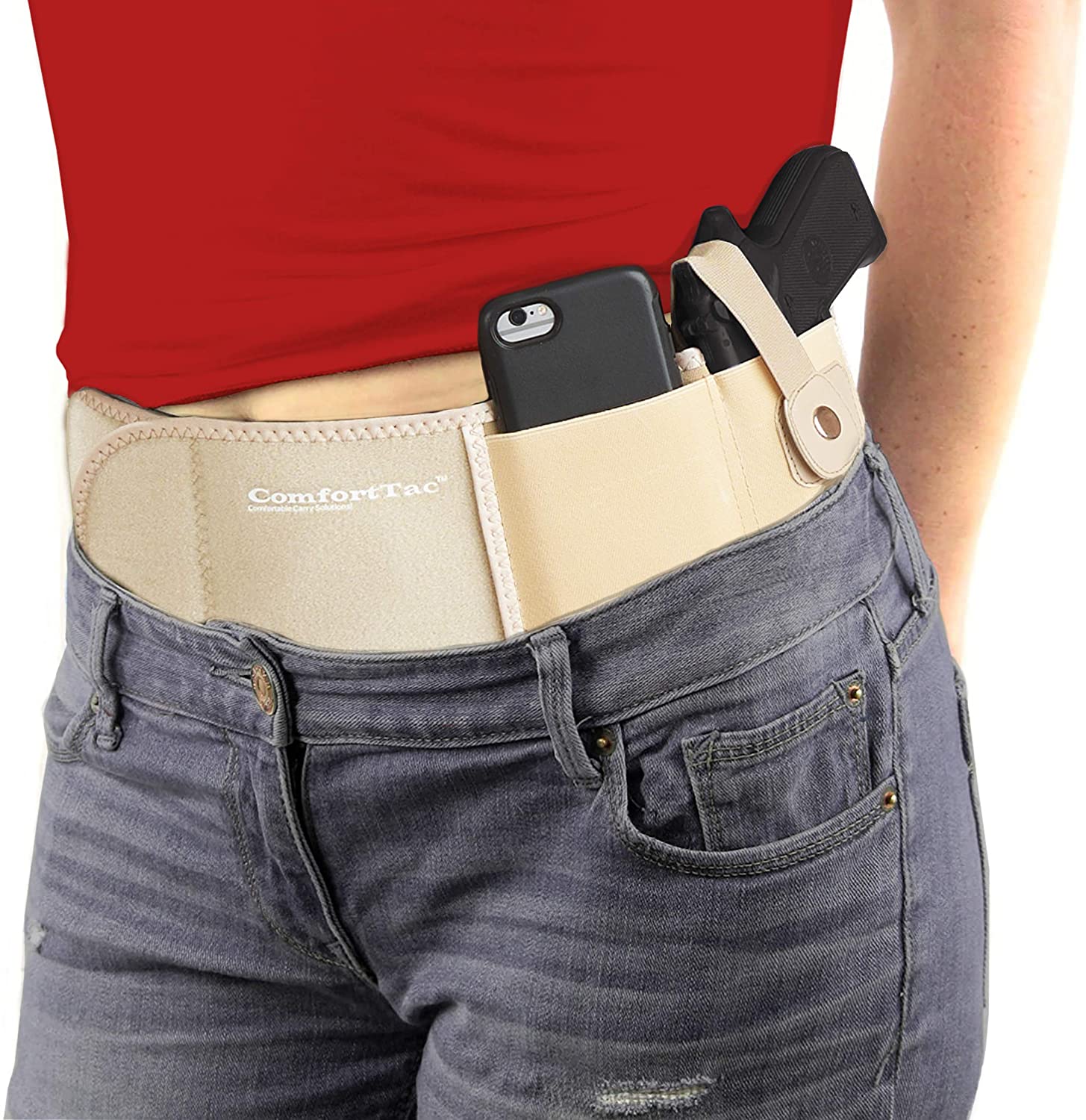 Waist Comforttac Ultimate Belly Band Holster Deep Concealment