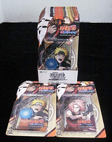 Naruto A New Chronicle TCG CCG Blister Booster Pack Box 15 Packs 10 Cards/Pack 