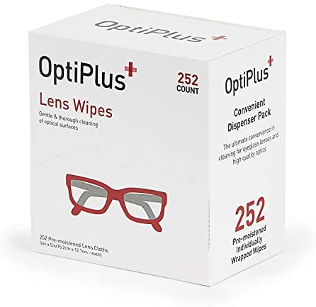 150 Count Lens Wipes for Eyeglasses, Eyeglass Lens Cleaning Wipes