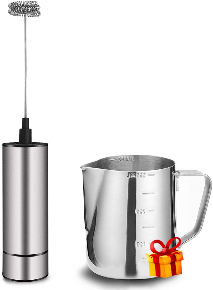 Electric Stainless Steel Milk Frother Only $27.60 Shipped