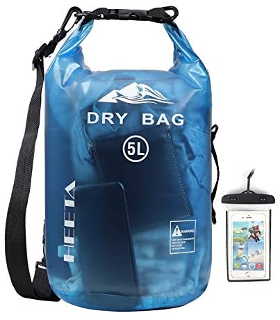 YUMQUA Waterproof Dry Bag Backpack 5L/10L/20L/30L/40L, Roll Top Floati