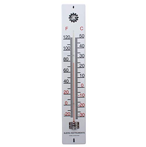 Oval enamel thermometer outdoor new email veritable fabrique in france 
