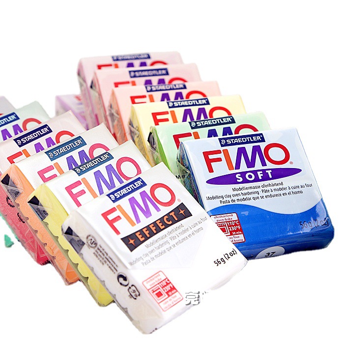 Fimo Soft Starter Pack 12 x 56 g Multicolour Blocks by Steadtler
