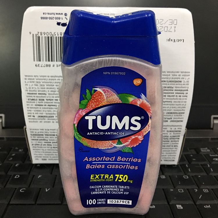 Wholesale [spot] Canada's original tums anti gastric acid chewing