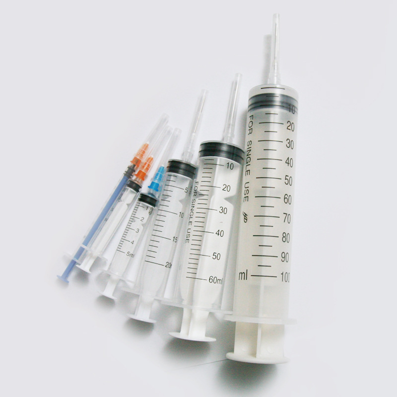 Wholesale Veterinary Disposable Syringe Needle Syringe 1/2/5/20/50/100ml