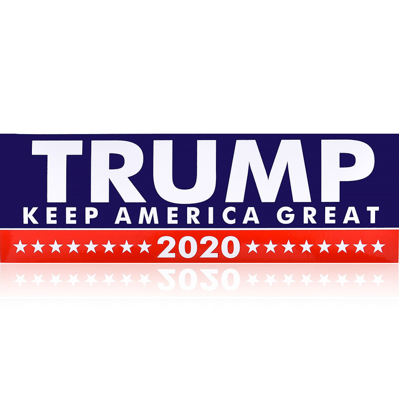 Wholesale 2020 Presidential Election Trump Car Stickers (10pcs)