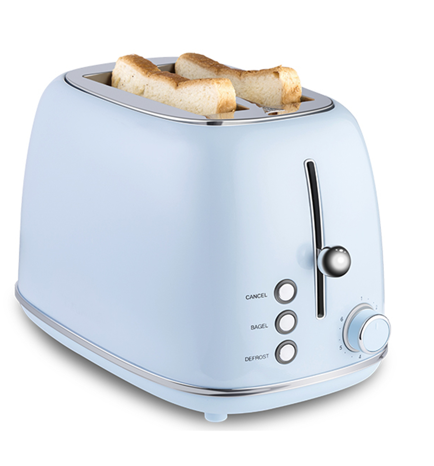 Wholesale Rae Dunn Toaster, Stainless Steel 2 Slice Rounded Toaster