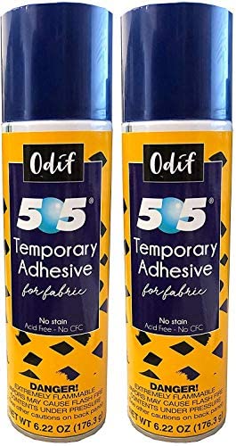 Odif Usa 505 Spray and Fix Temporary Fabric Adhesive, 12.40oz