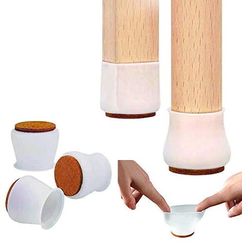 Chair Leg Silicone Caps Pad Furniture Table Feet Cover Wood Floor Protector AU 