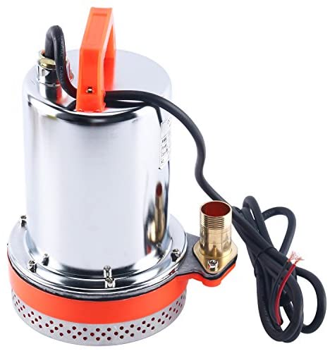 ECO-WORTHY 24V Submersible Deep Well Water with 10ft Cable 1.6GPM 4'' 5A,  Max Lift