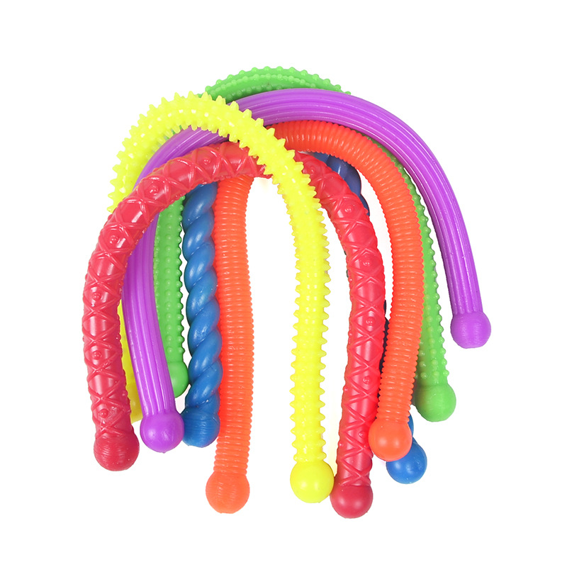 Buy Soft Rubber Noodle Elastic Rope Toys  Stretchy String Fidget Relief  for Stress and Decompression