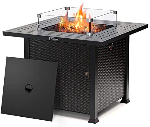 snan propane fire pit table