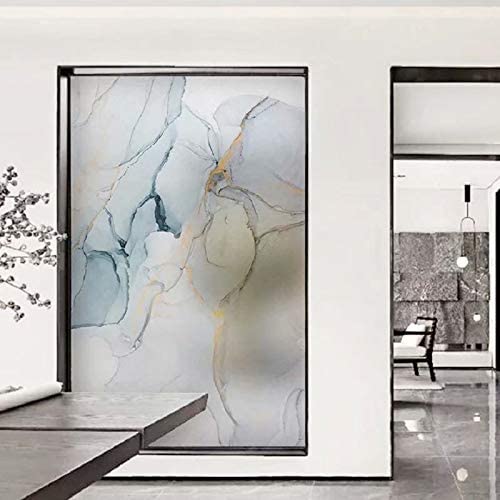 Wholesale Atwcen Decorative Glass Sticker Privacy Window Films Static Cling Window Film Vinyl Marbling Office Separating Wall Decorative Privacy Protection Frosted Glass Sticker Home Kitchen Supply Leader Wholesale Supply