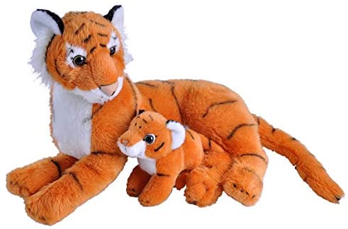 Wholesale Wild Republic Mom and Baby Tiger Plush, Stuffed Animal, Plush