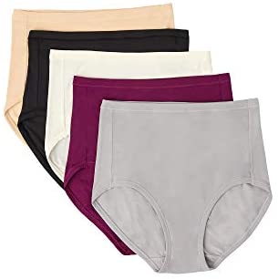 Wholesale Carole Hochman Midnight Infinite Stretch Full Coverage Brief 5  Pack at Women's Clothing store