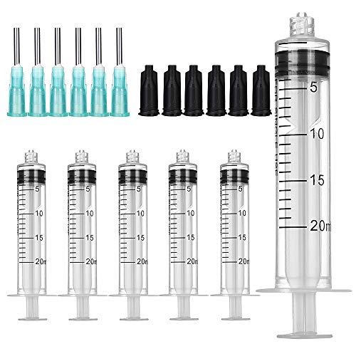 Wholesale 20 ml/cc Syringes Set, 14G Blunt Tip Needle with Storage Caps