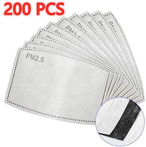 Wholesale 200 PCS Anti Dust PM 2.5 Activated Carbon Filter 5 Layers