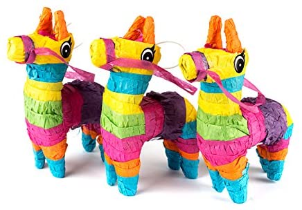 Auihiay Multicolor Pinata Decoration : : Toys & Games