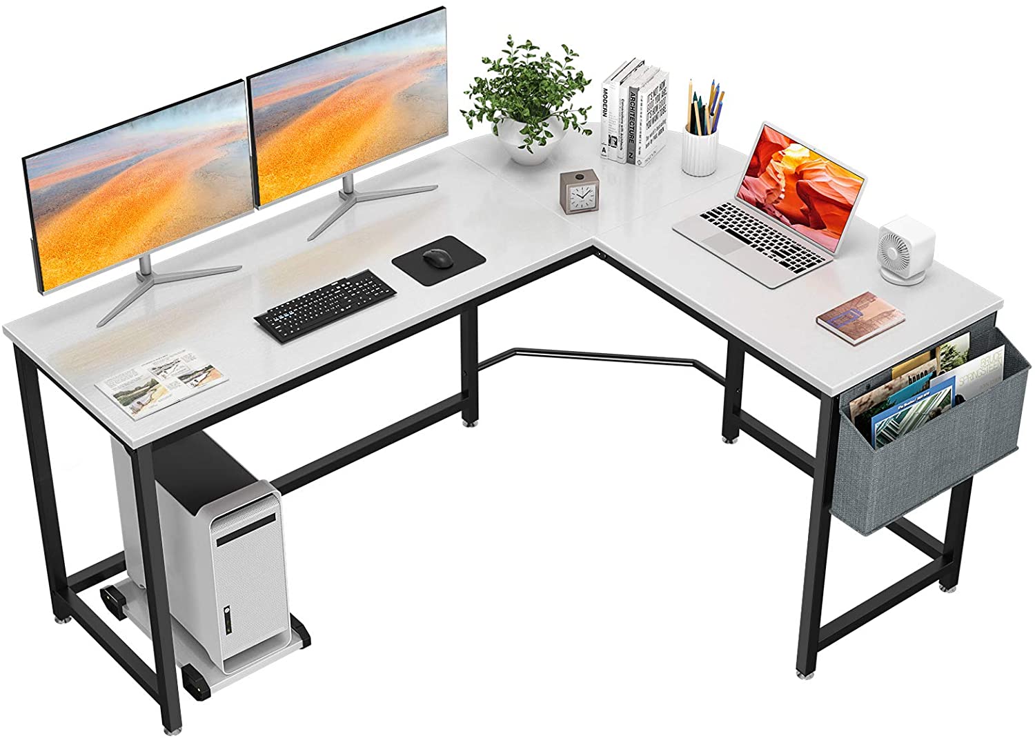 homfio l shaped desk