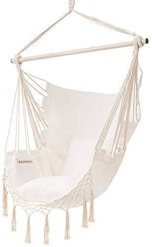 Wholesale MoonLa Hammock Chair Hanging Rope Swing Seat Chair with 