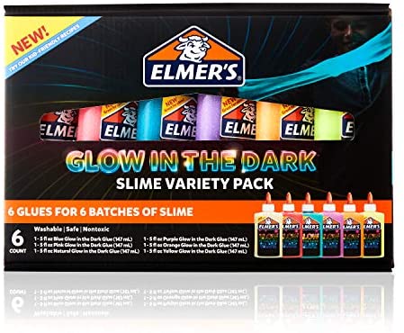 Elmer's Glow in The Dark Glue, Size: 5, Purple