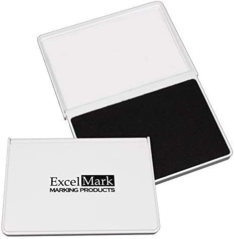 ExcelMark Premium Stamp Refill Ink Black 2 Ounce Bottle
