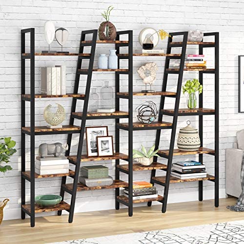 Extra Large Helf Tall Etagere Bookcase, Extra Wide Tall Bookcase