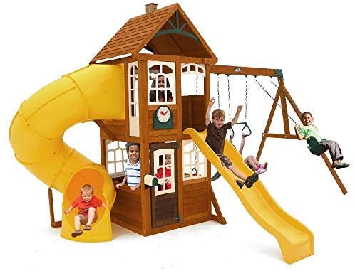 Wholesale KidKraft Lewiston Retreat Cedar Wood Swing Set PLAYSET Toys   315395 