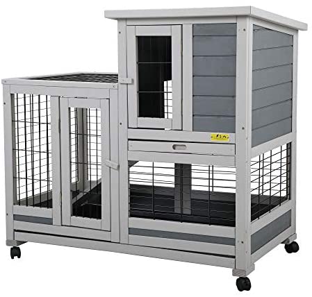 Wholesale COZIWOW Indoor Outdoor Rabbit Hutch, Small Animal Houses ...