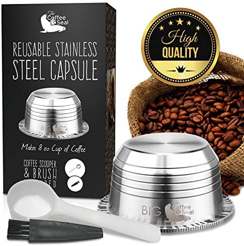 For Nespresso & Vertuoline & Delonghi ENV135 Coffee Capsule Cup Scoop Brush Set 