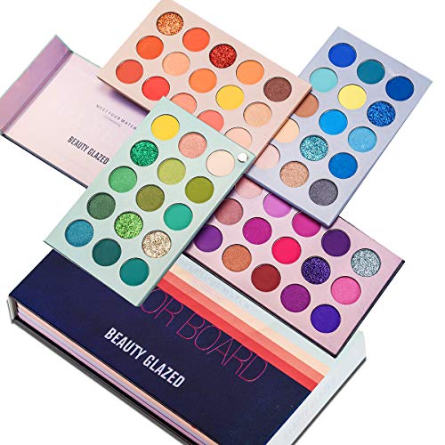 Wholesale Beauty Glazed Makeup Palette 60 Colors High Pigmented