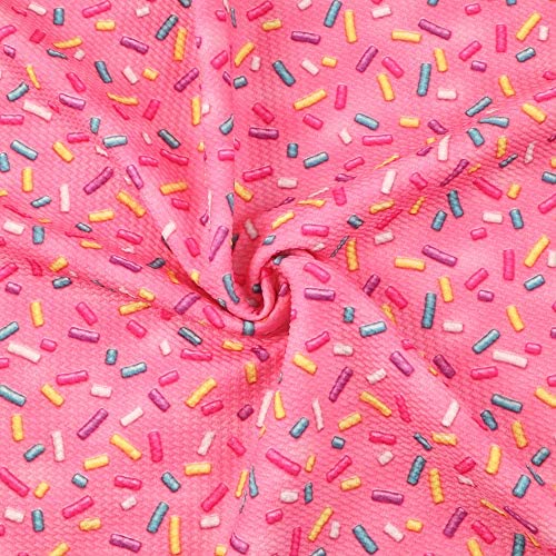  David Angie Breast Cancer Ribbon Printed Bullet Textured  Liverpool Fabric 4 Way Stretch Spandex Knit Fabric by The Yard for Head  Wrap Accessories (Pink) : Arts, Crafts & Sewing