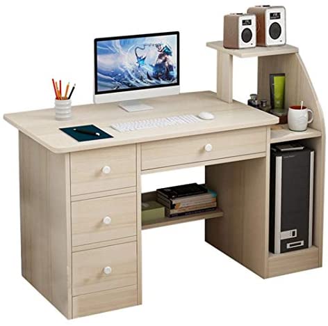 40 inch computer desk with drawers