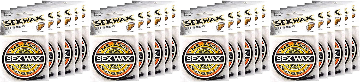 Sex Wax Air Freshener Coconut 5-Pack