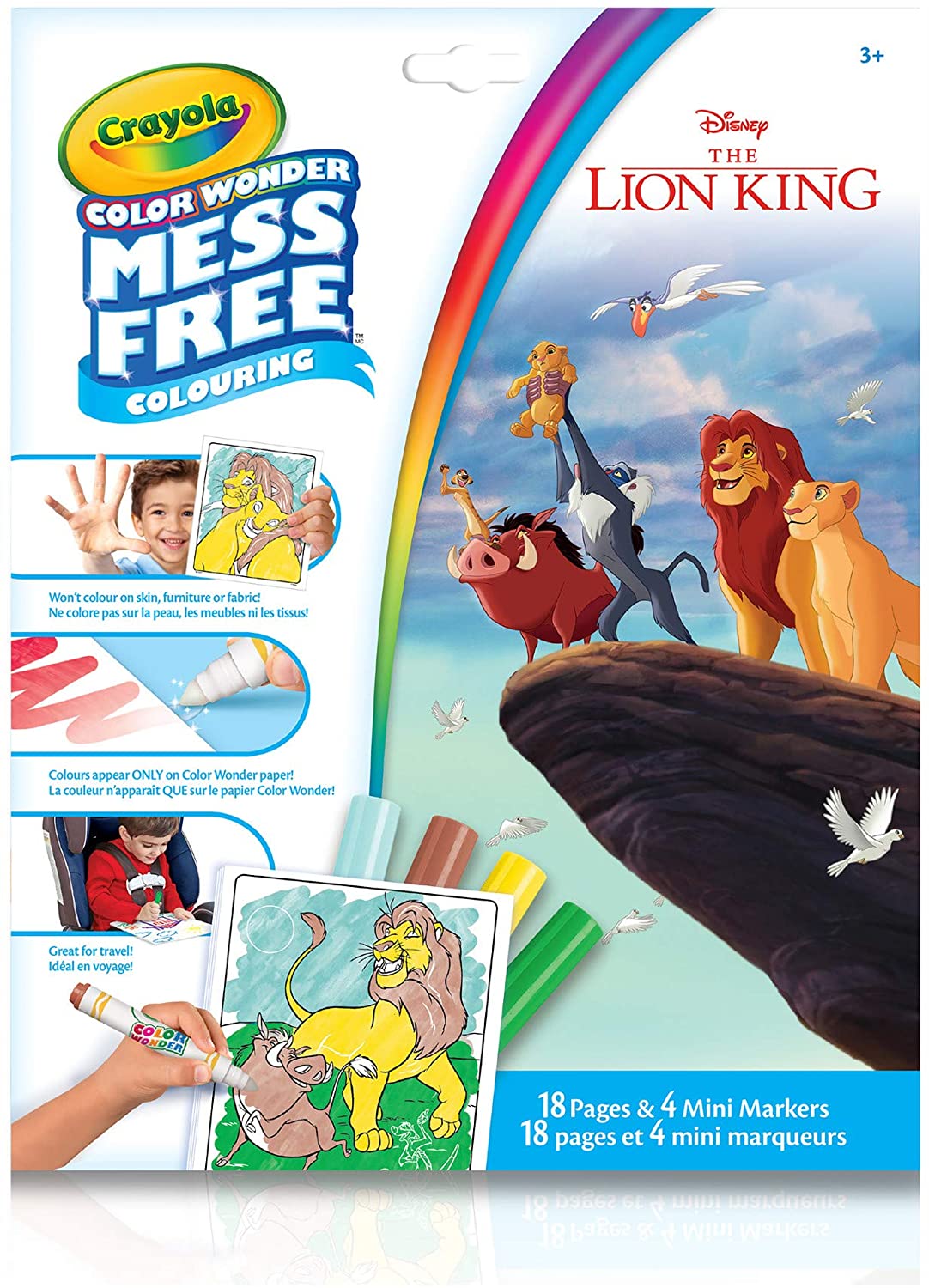 Wholesale Crayola Disney The Lion King Color Wonder Mess Free Coloring ...