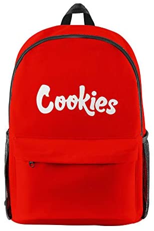 red cookies backpack