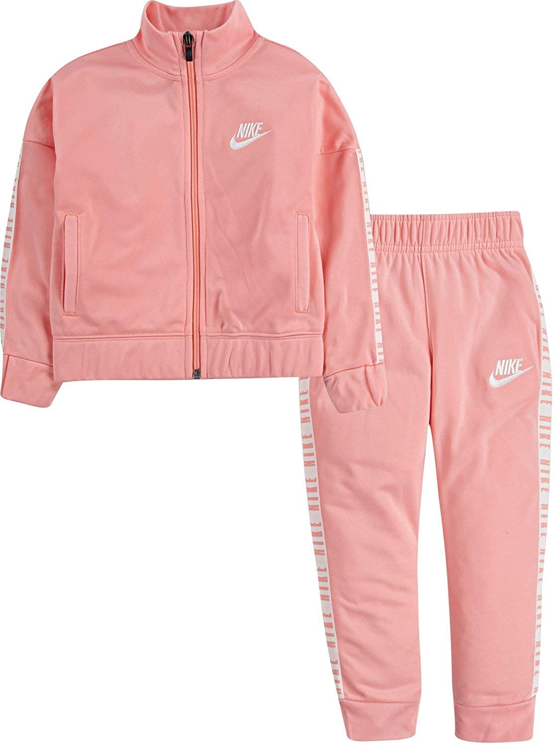 nike coral tracksuit