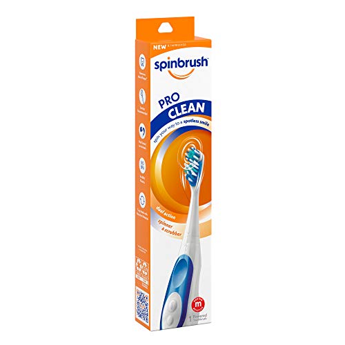 Wholesale Spinbrush PRO CLEAN Battery Powered Toothbrush, Medium