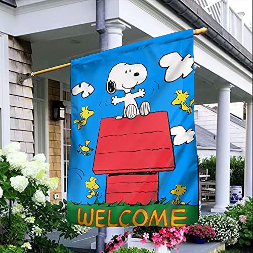 Wholesale Snoopy Welcome To Our Practice Garden Flag House Flag 29 5 X 39 5 Supply Leader Wholesale Supply