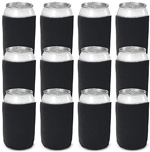 Blank Beer Can Coolers Sleeves (14-Pack) Soft Insulated Beer Can Cooler  Sleeves - HTV Friendly Plain Can Sleeves for Soda Beer Cans & Bottles -  Blanks