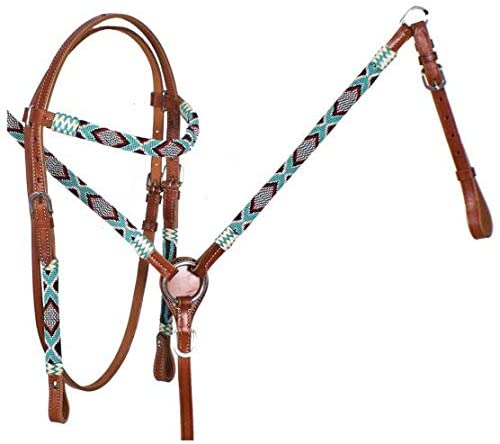 Breast Collar Nose Band Weaver Native Spirit Tack Navajo SW Accents Headstall 