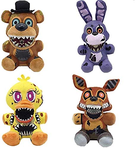 Five nights at freddy's best sale nightmare plushies