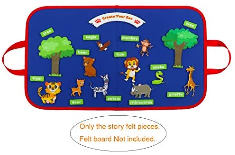 Wholesale Foldable Felt Flannel Board Quiet Book for Kids