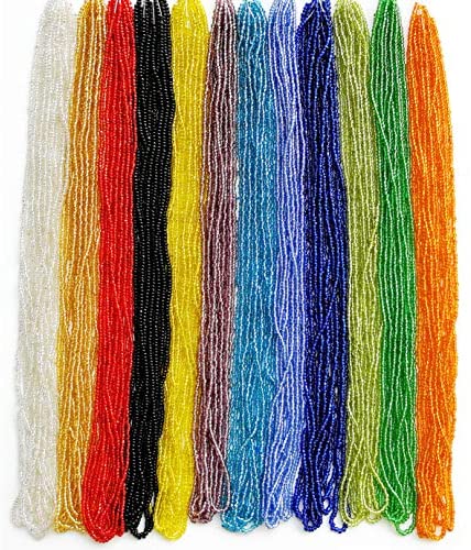 Mandala Crafts Nylon Seed Bead String - 0.8mm 328 Yds Thin Nylon String  Monofilament Beading Thread for Seed Beads - Non-Stretch Invisible Clear  Wire